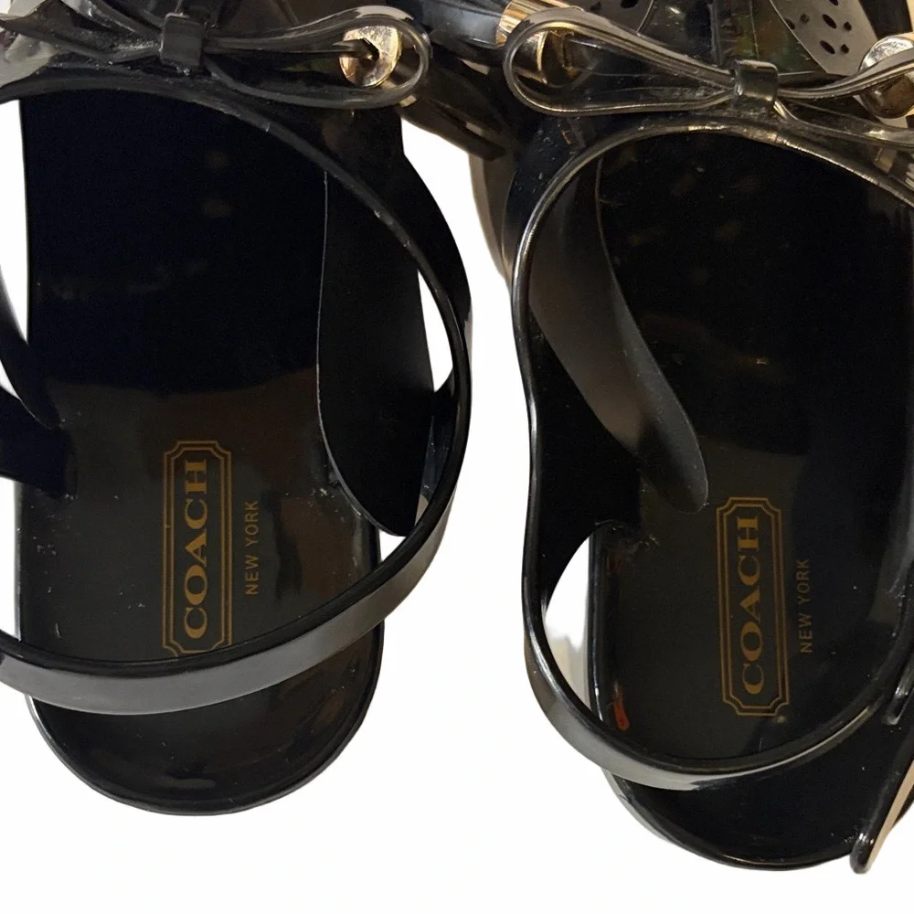 Coach Helma Jelly Thong Sandal | EUC